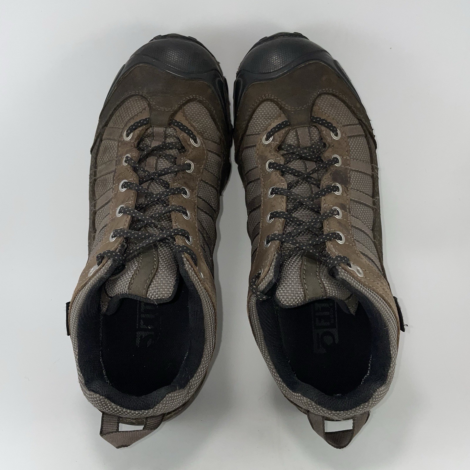Oboz Sawtooth Low Waterproof Mens Size 11 Wide Walnut Brown Hiking Shoes