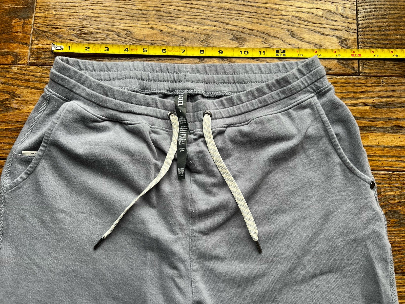 Vuori Laguna Lounge Jogger Pant 2.0 Light Blue Size Medium