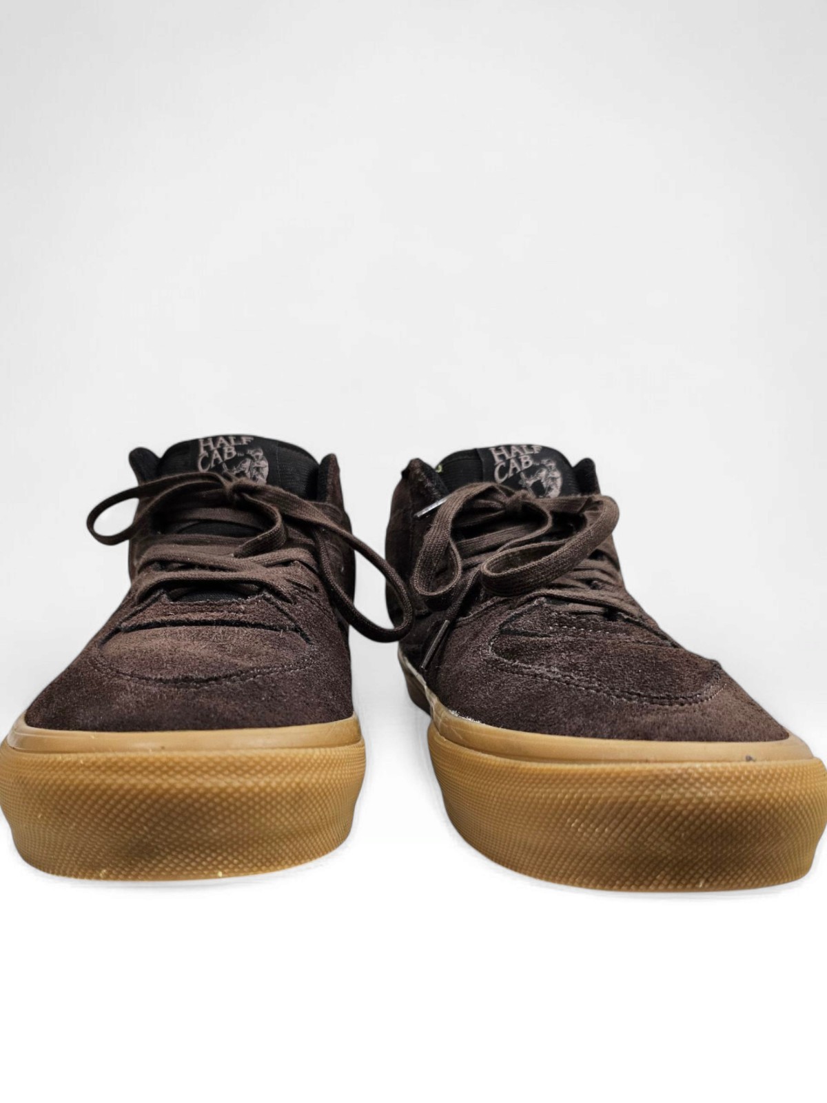 VANS Skate Men Half Cab Brown Gum Suede Low Sneakers 12M