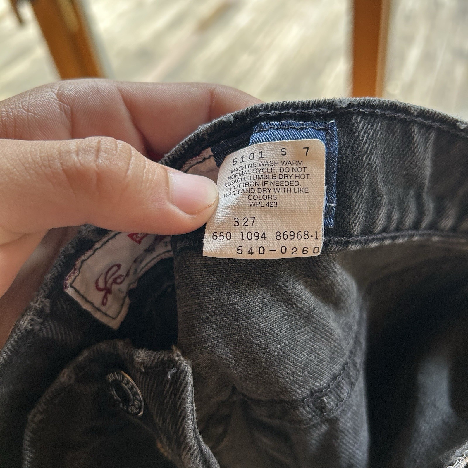 Vintage 1993 Levi’s 540 Jeans Men’s 36×32 Relaxed Fit Tapered USA Brown Tag 90s