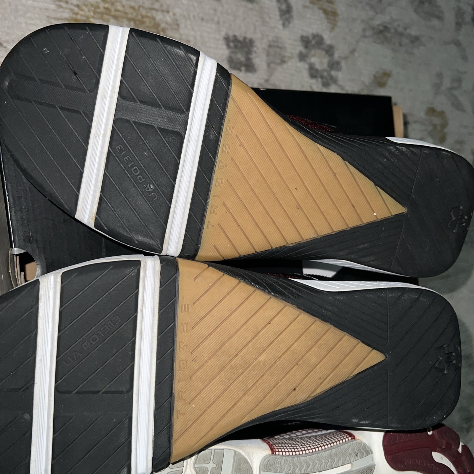Under Armour UA Spawn 5 South Carolina Gamecocks Shoes both pairs in excellent