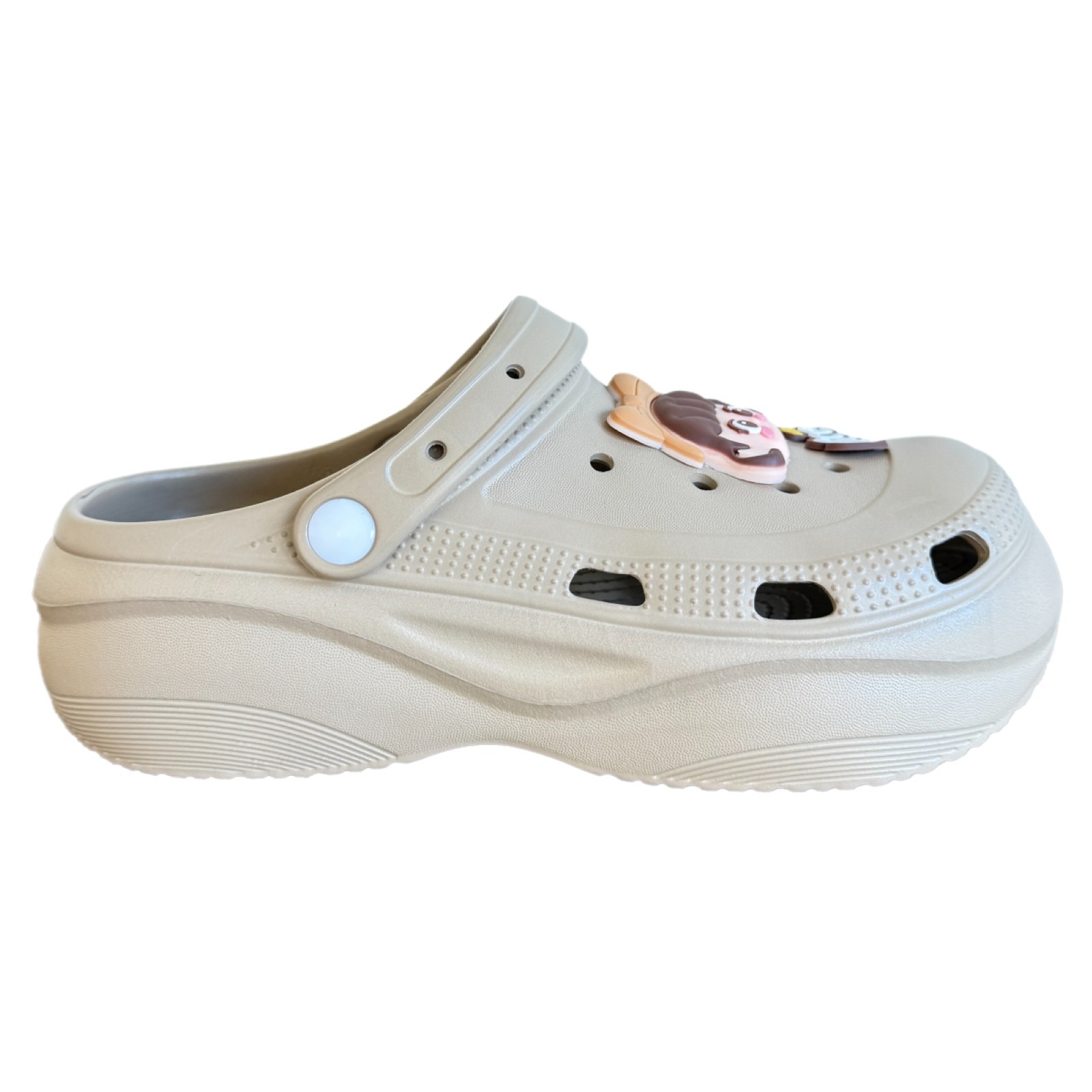 Women Platform Clogs Soft Sole Sandals NonSlip Cartoon charms Girl Slipper Shoes