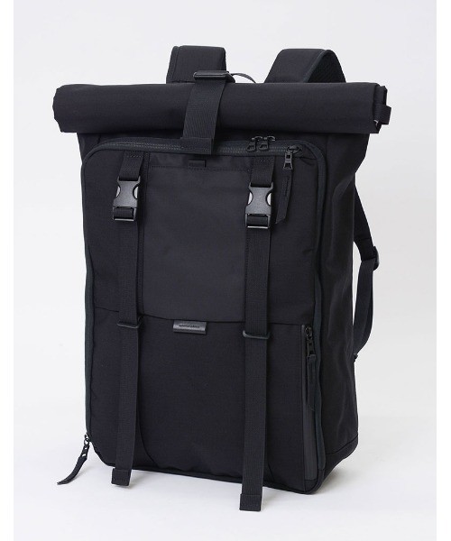 Master-Piece Masterpiece MSPC squared Backpack Black 224100 Made in Japan