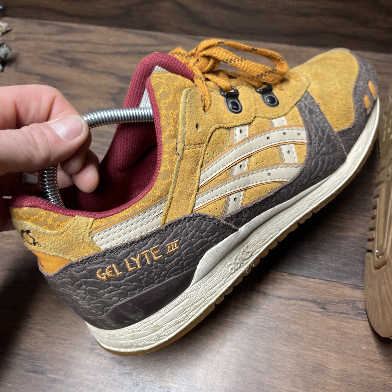 RARE ASICS GEL-Lyte III Workwear H5P1L Sneakers Size 9.5