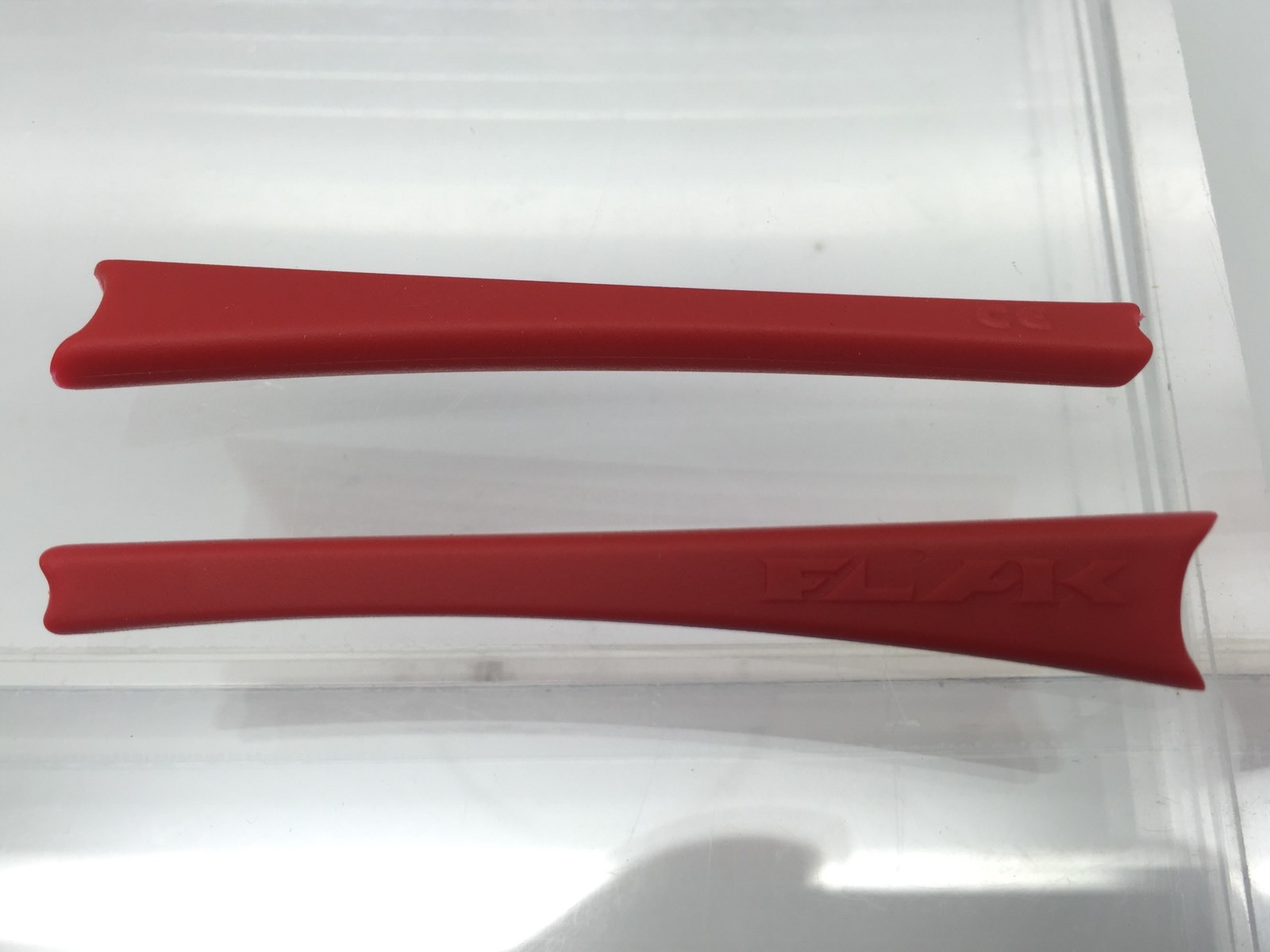 AUTHENTIC OAKLEY FLAK JACKET EAR SOCKS & NOSE PADS KIT. NEW! 06-214 Red