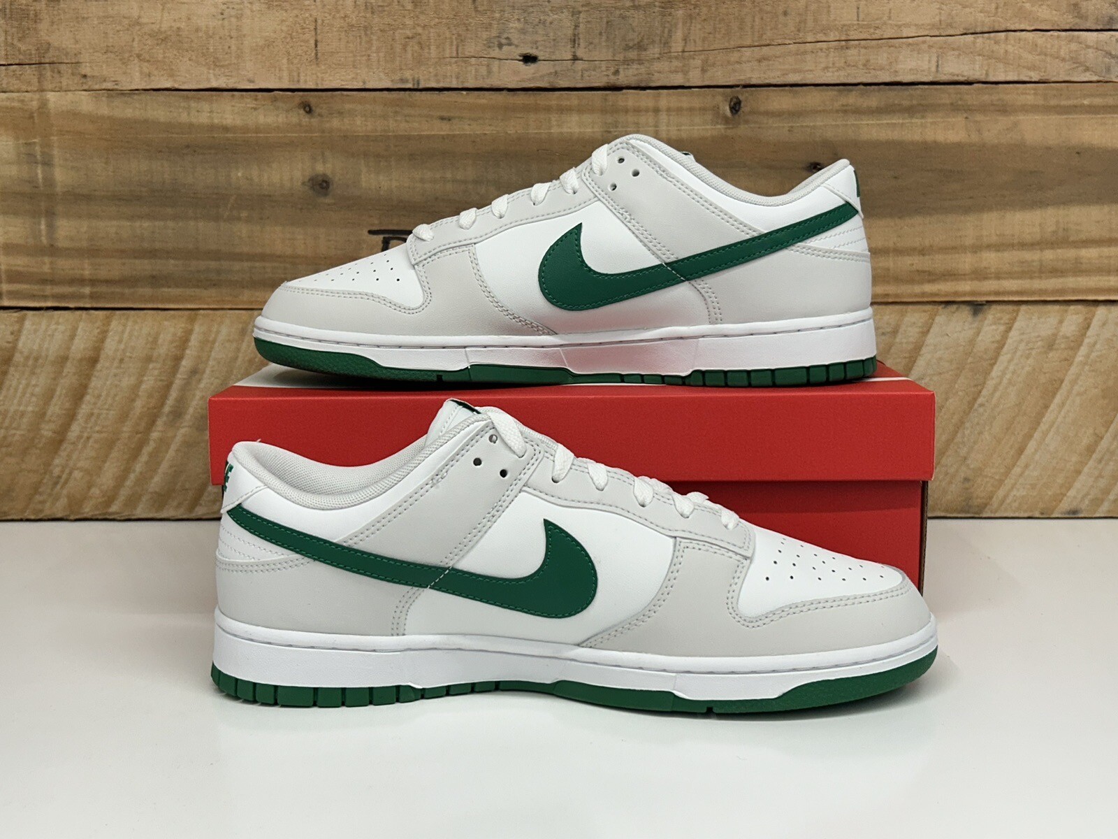 Men’s Nike Dunk Low “Summit White Malachite” Green Multi Size (DV0831 107) New