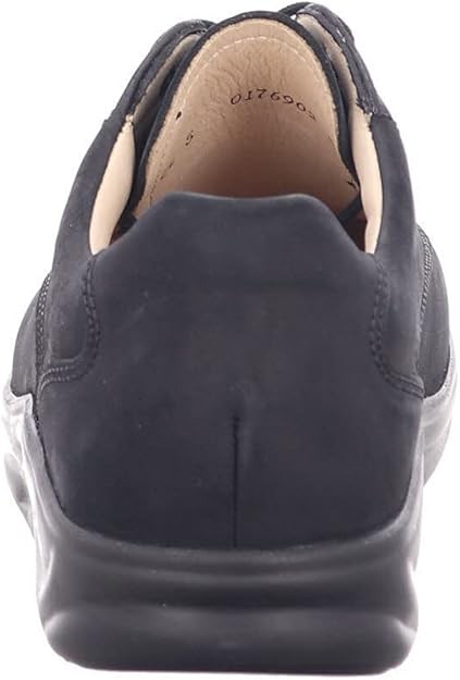 FINN COMFORT FINNAMIC PRETORIA SOFT LEATHER SHOES REMOVABLE INSOLE BLACK ROCKER