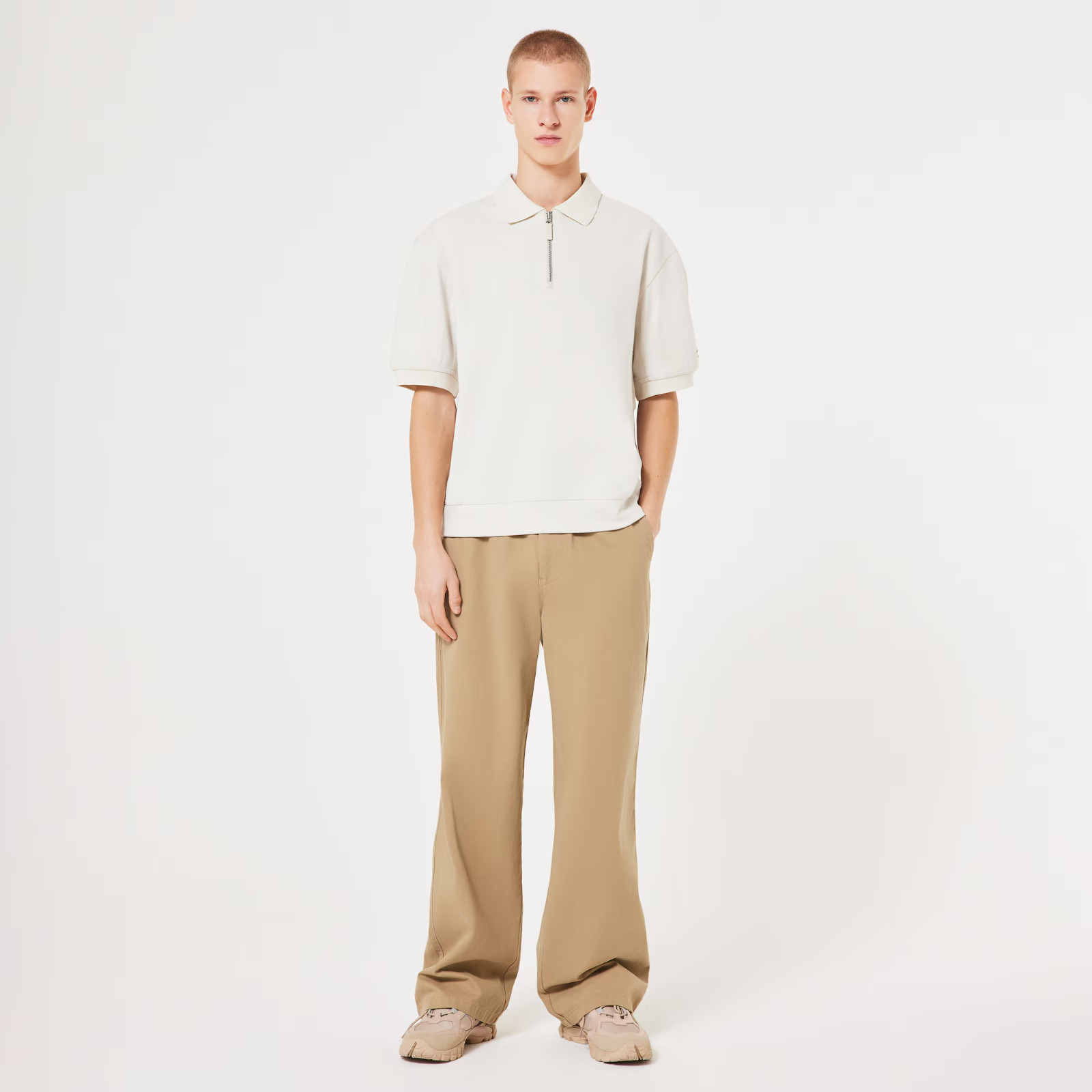 NWT Oakley 2025 Elastic Waist Chino Pants – Pebble – Men’s SIZE XXL – $170