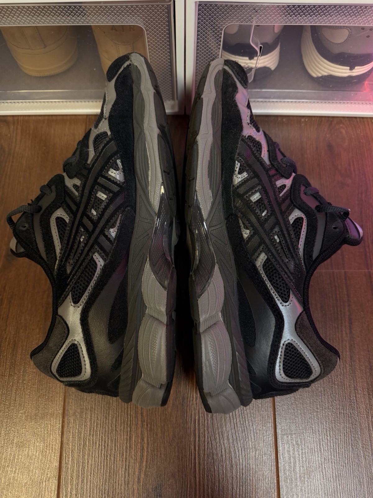 Size 10.5 – ASICS Gel NYC Graphite Grey Black