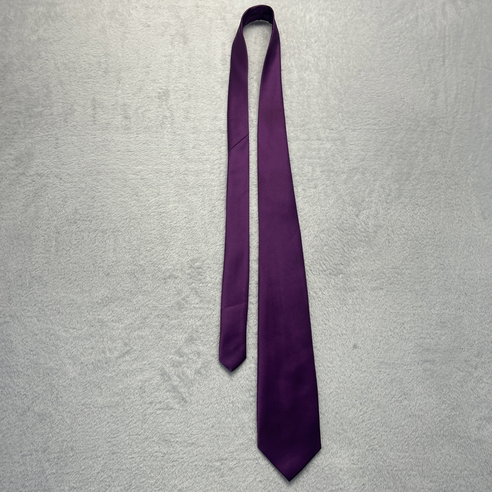 Cheri Copain Purple Men’s Necktie 3.25”x 57” All Silk Handmade