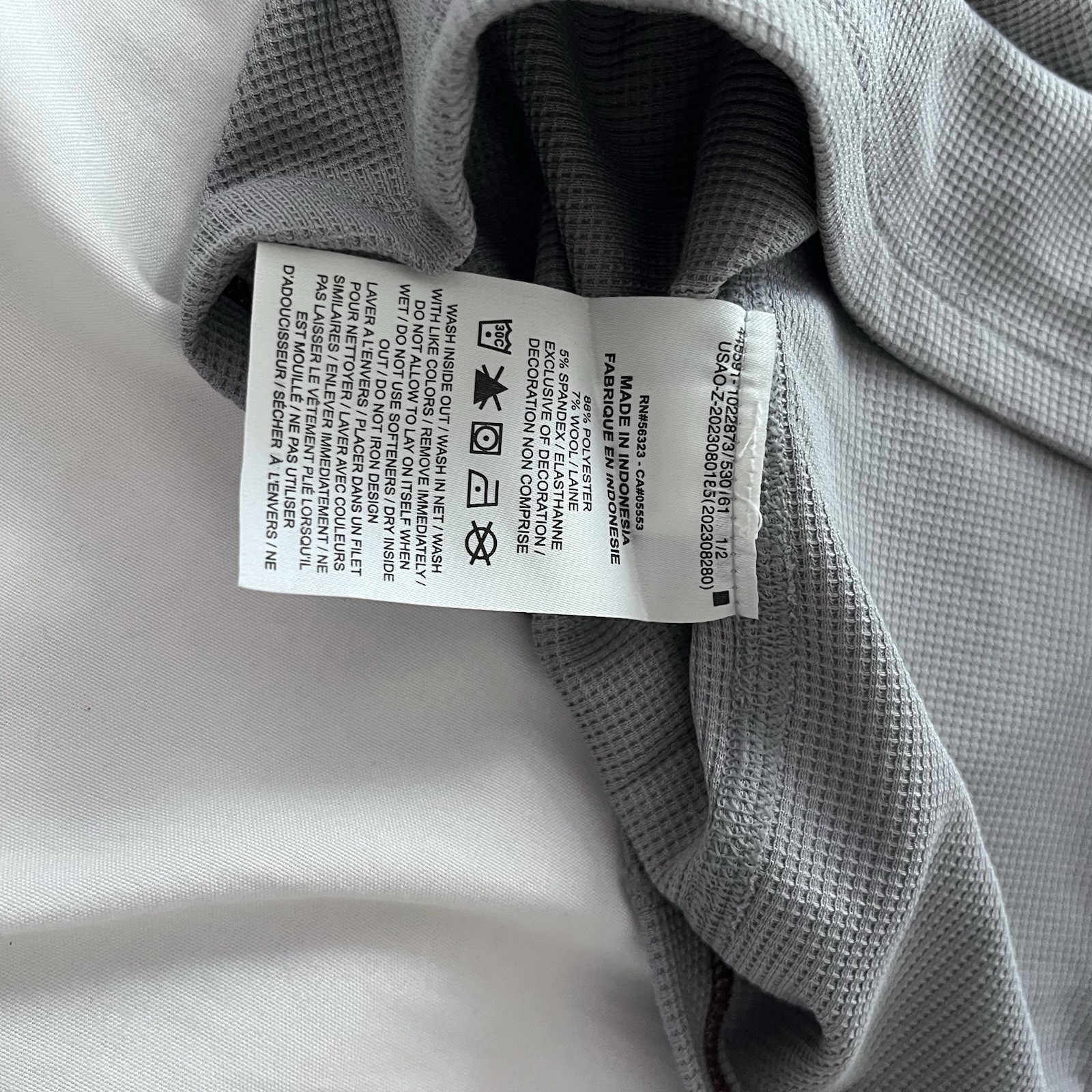 Nike Trail Running Top Men’s Small Grey Dri-FIT 1/2-Zip Lightweight Performance