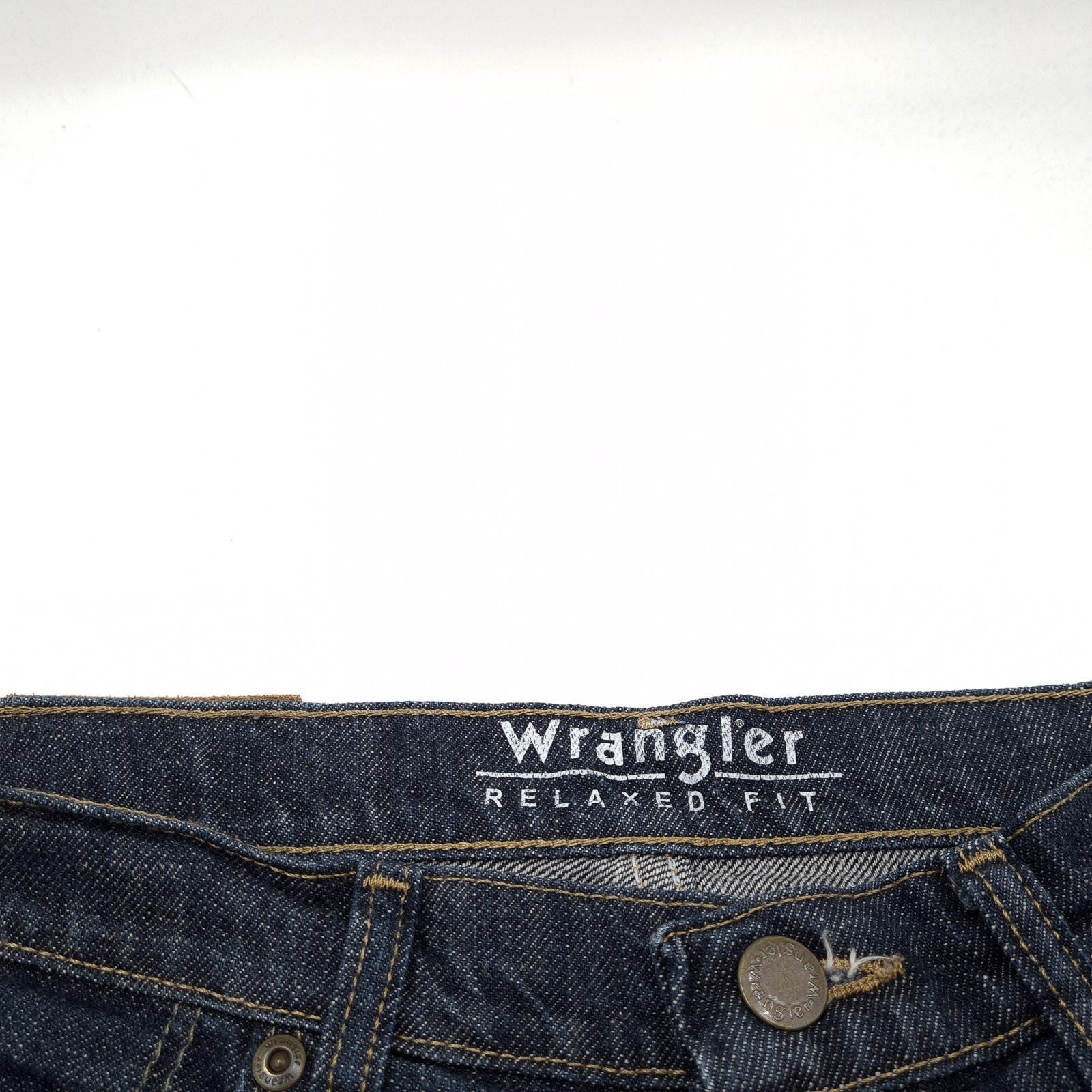 Wrangler Jeans Relaxed Fit Men Straight Qw6 Size W30 L32