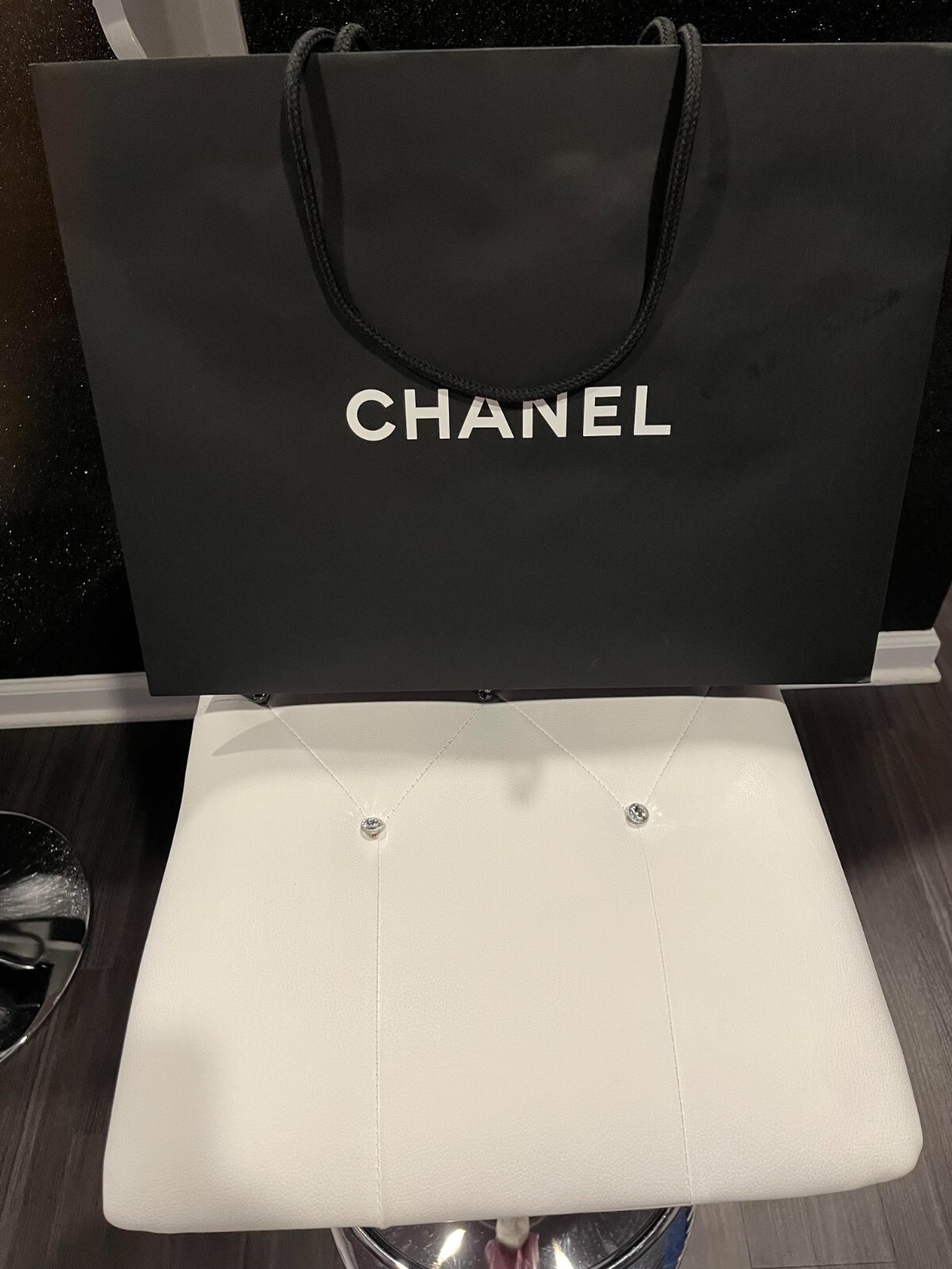 CHANEL SHOPPING BAG – BLACK 13 x 17 x 6.25 in *EMPTY*