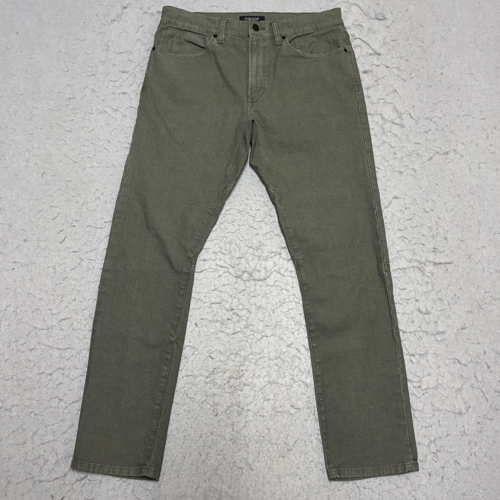 Proof Rover Pants Mens 30×30 Huckberry Green Outdoor Canvas Trutemp Slim Fit