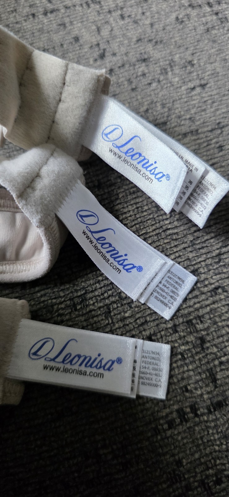LOT Leonisa Multi Functional Back Support Posture Corrector Wireless Bra SZ 36