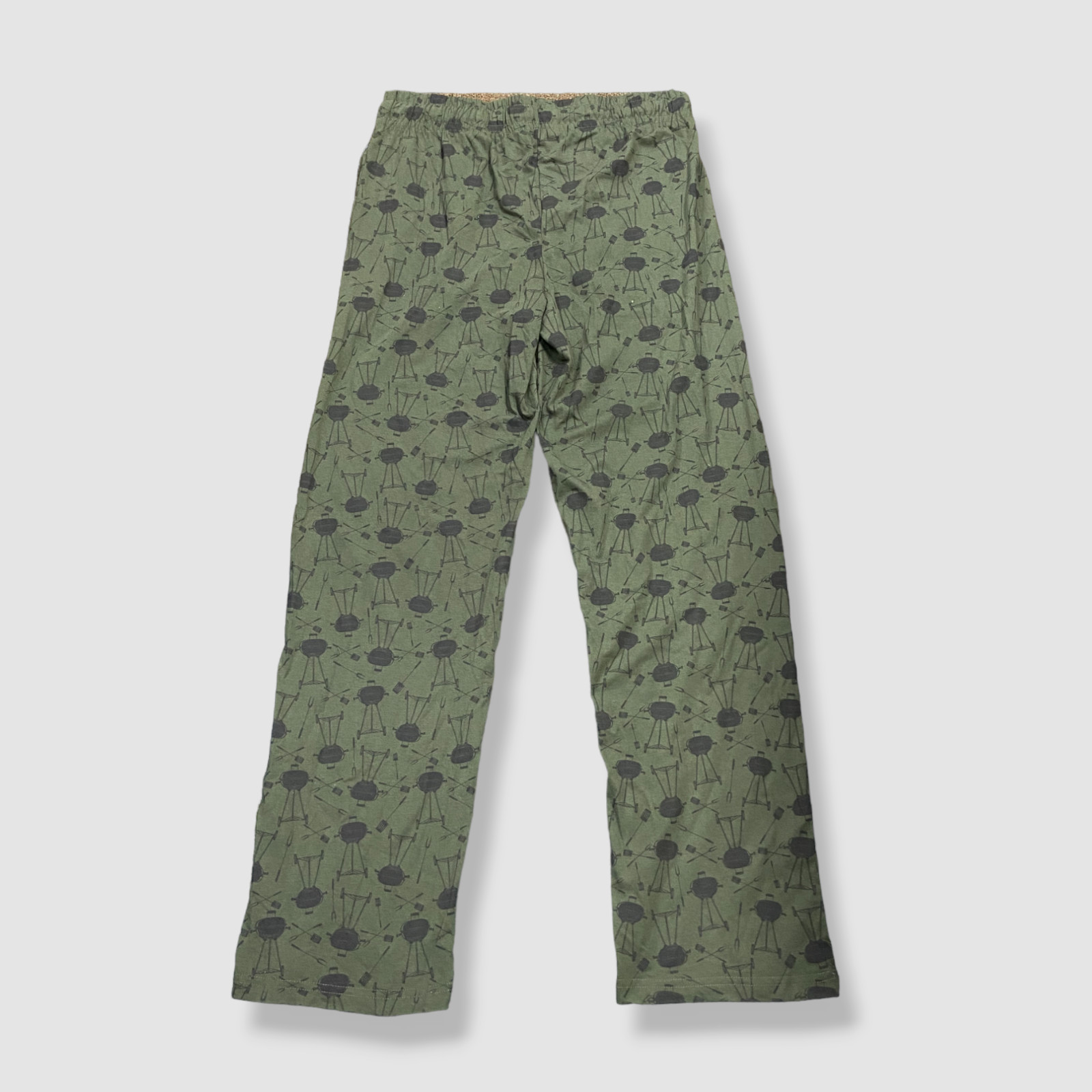 $40 ADTN Men’s Green Grill Drawstring Pajama Pants Sleepwear Size S