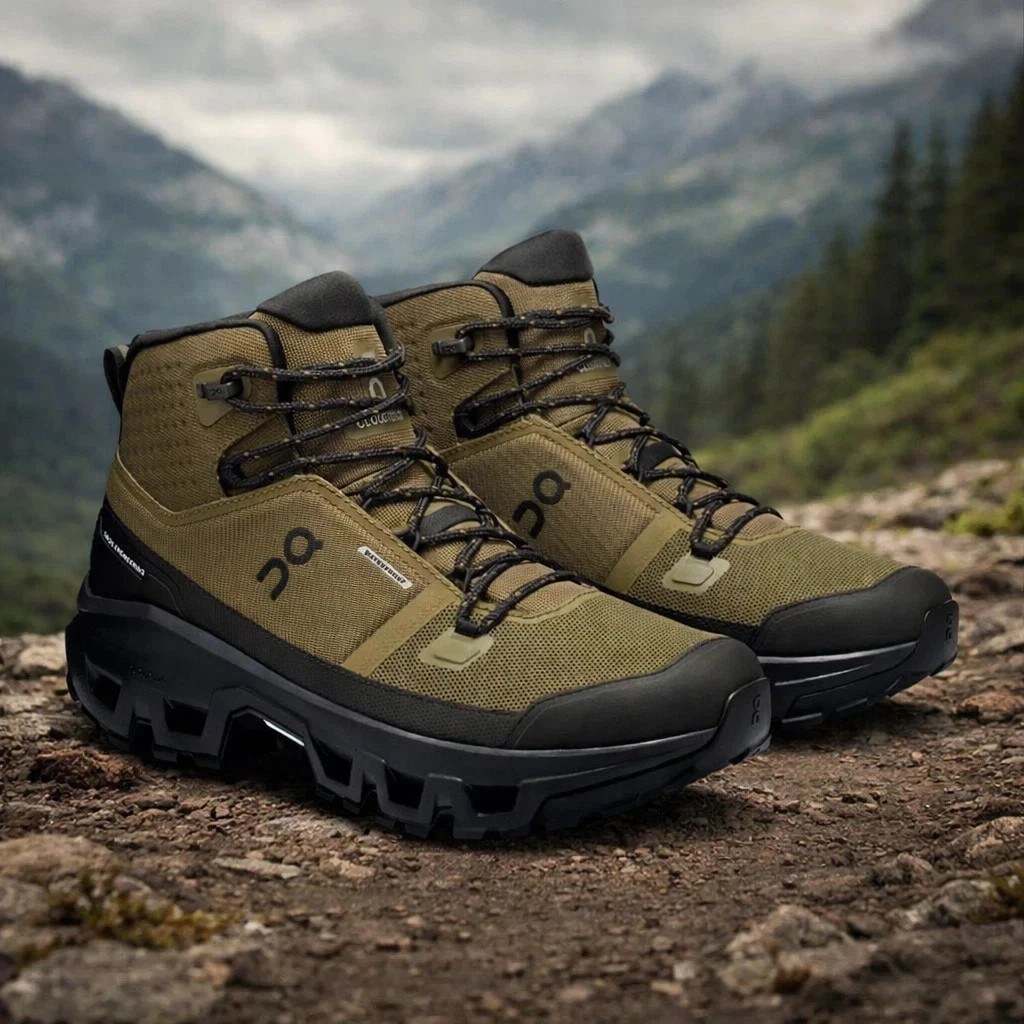 On Running Cloudrock Mid Wp 3MF10161473 Hunter/Black MEN’S All Size US 7-12