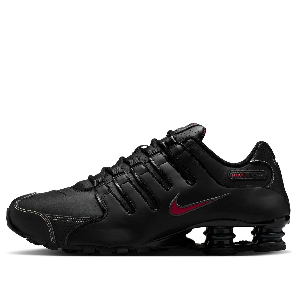 Size 10.5 – Nike Shox NZ “Black Varsity Red” Mens