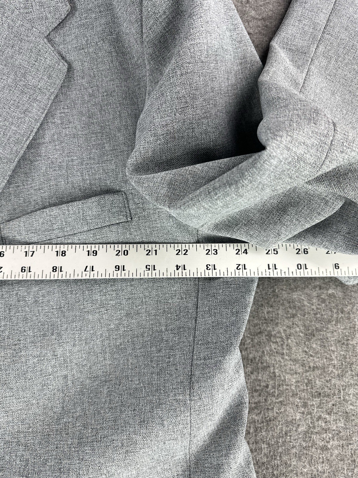 VTG 70s Levi’s Action 2 Piece Suit Gray 48L Pants 40×32 Daycare Retro Old Money