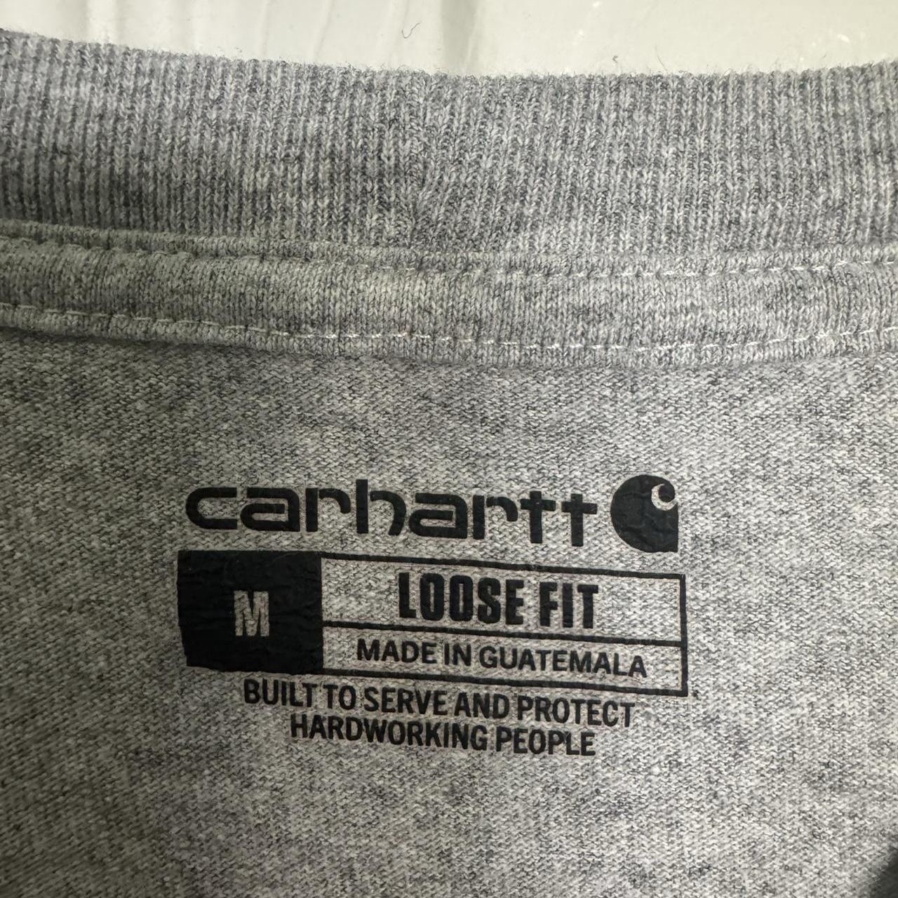 Carhartt Men’s Medium Gray Short Sleeve Loose Fit Pocket T-Shirt