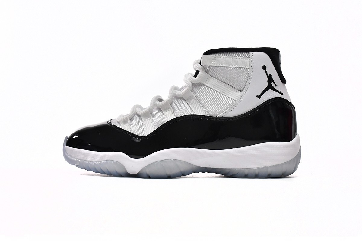 Air Jordan 11 Retro “Concord” White Black Men’s Sneakers
