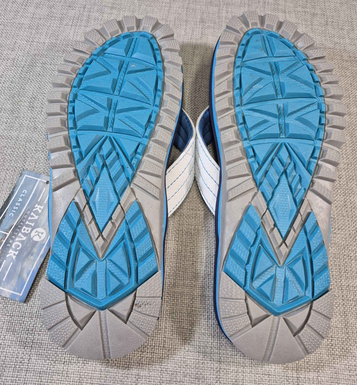 Men’s Kaiback Classic Outdoor Sandals | Casual Comfort Flip Flop with Tread Sz 9