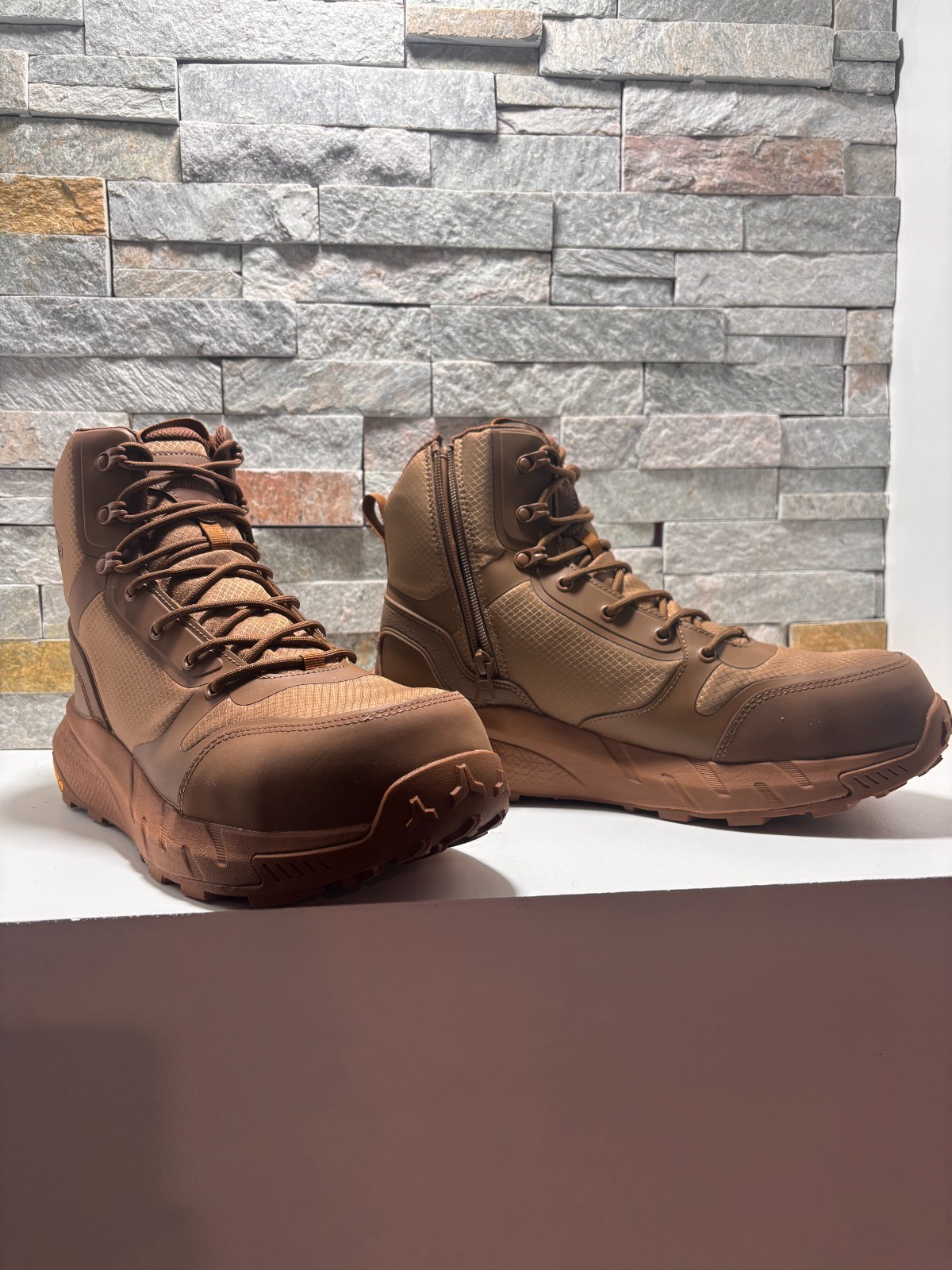 NORTIV 8 Men’s Nano Composite Toe Work Boots ASTM F2412-24 EH SR 8