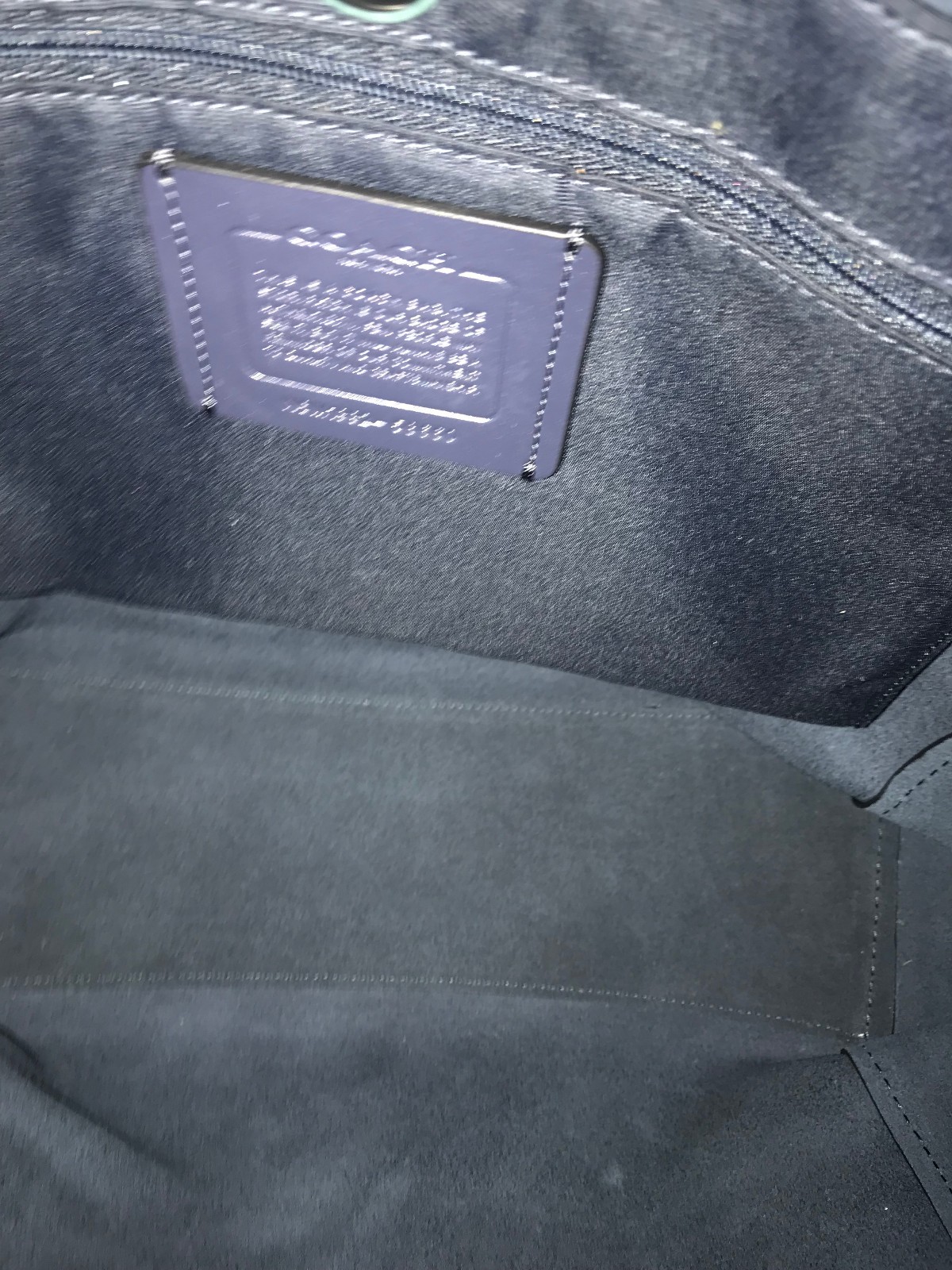 Coach Derby Ivy Greenl Tote Handbag 58660