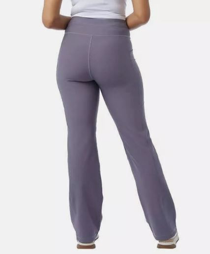 32 Degrees Women’s Wide Leg Ribbed Semi-Flare Yoga Pants