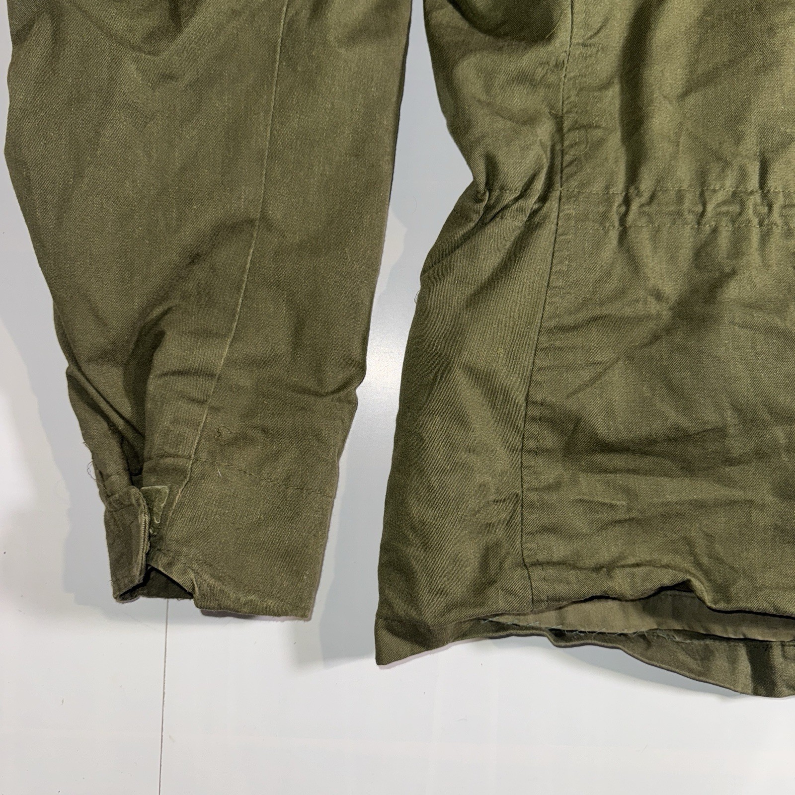 Vintage US Army M-1951 OG 107 Field Jacket Size L Regular With Hood 1960’s 60’s