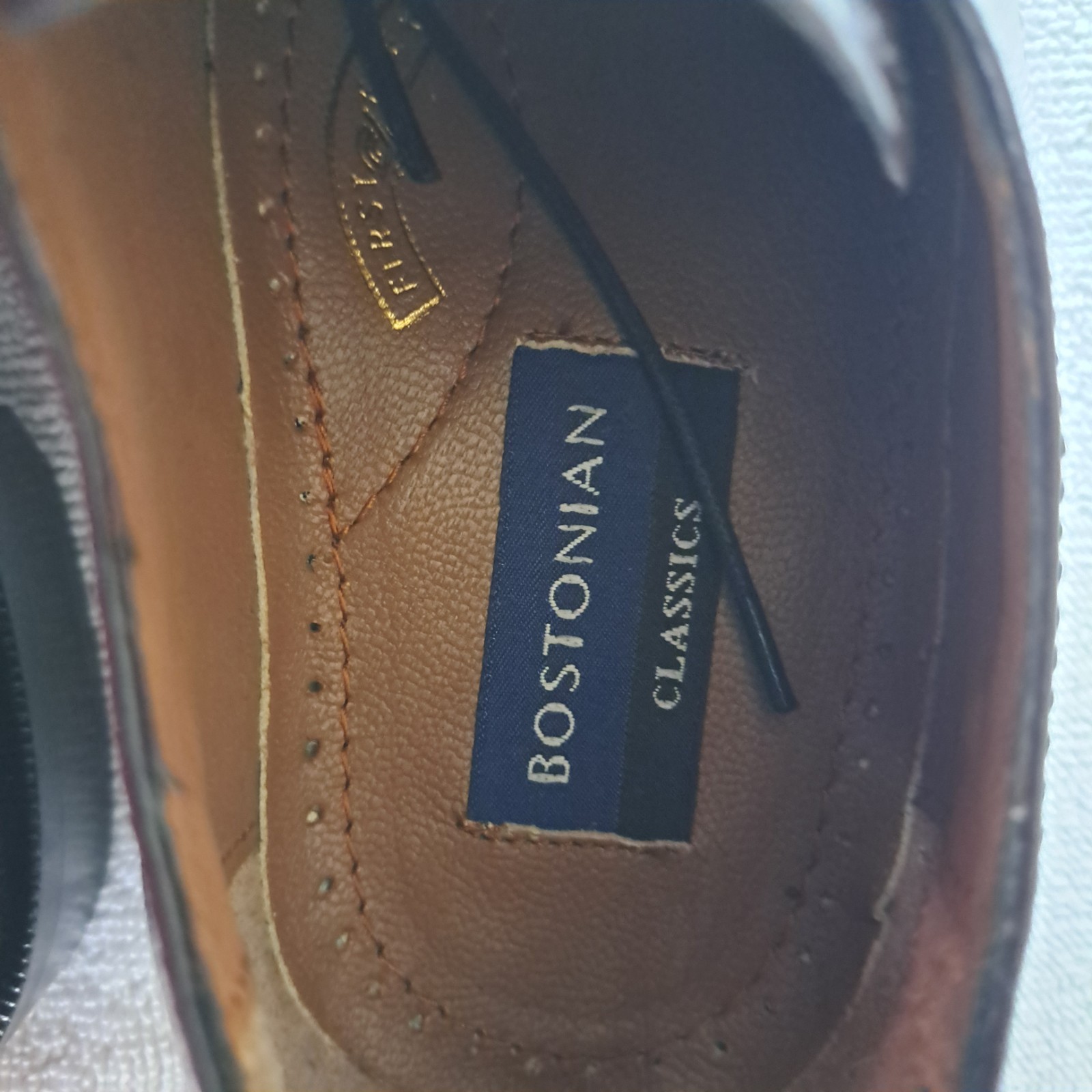 NWOB! BOSTONIAN Burgundy 20398 Flex Cap Toe AKRON 20398 Lace Oxford Shoes 9 M