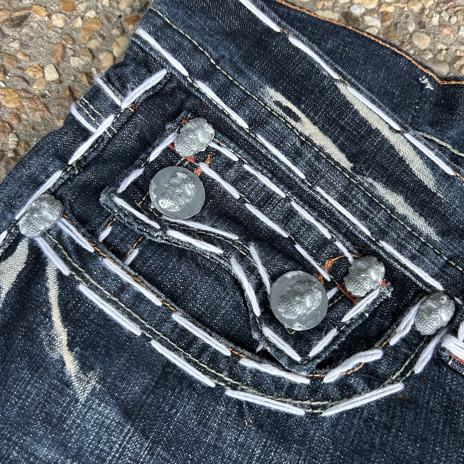 y2k 33 Inch Laguna Beach Jeans Straight Leg