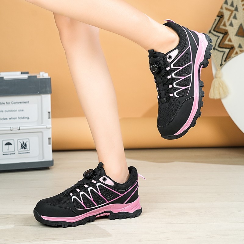 Women Rotary Buckle Steel Toe Safety footwear Indestructible comfortable Work
