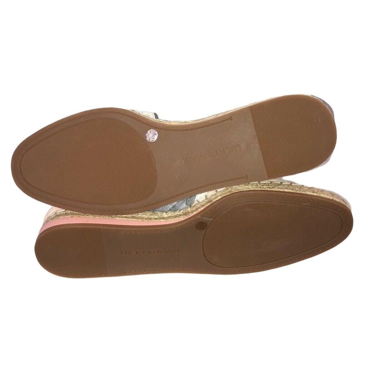 NIB LUCKY BRAND RENIYA Closed Toe Espadrille Shoes Size 8.5M