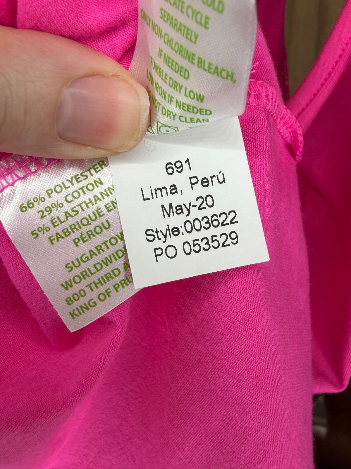 Lilly Pulitzer Set Pink Blue and Green (Size XL)