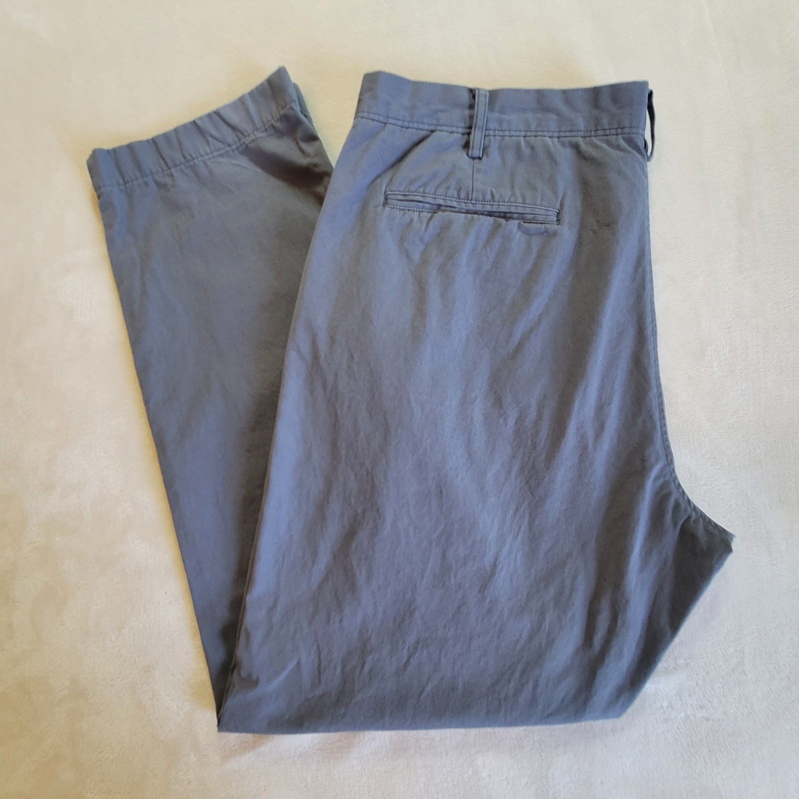J.Crew Summerweight Chino Mens 38×32 Gray The Sutton Slim Straight Pants Classic