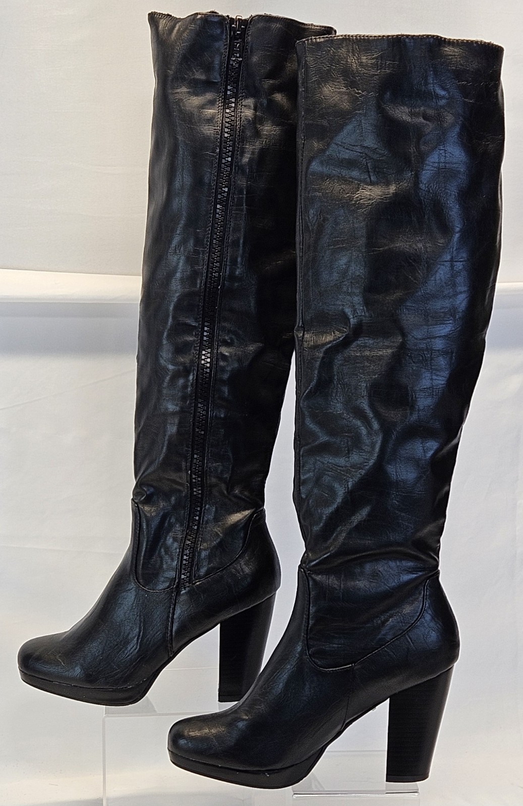 Madeline Stuart “Amnesty” Black All Man-Made Materials Shoes Size 8M