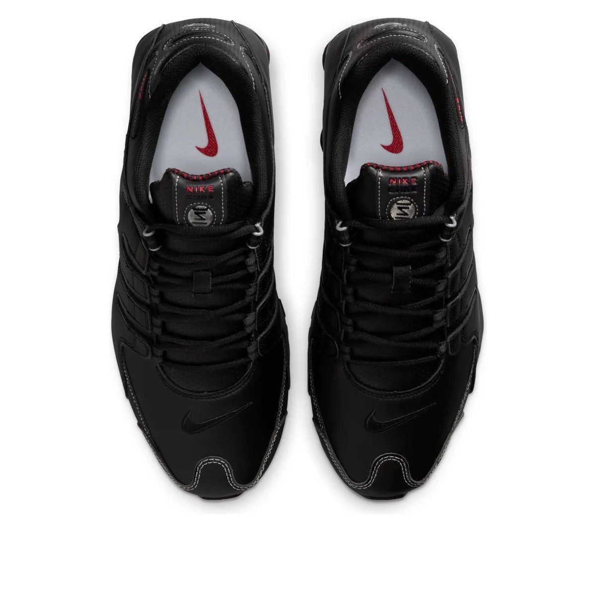 Size 10.5 – Nike Shox NZ “Black Varsity Red” Mens