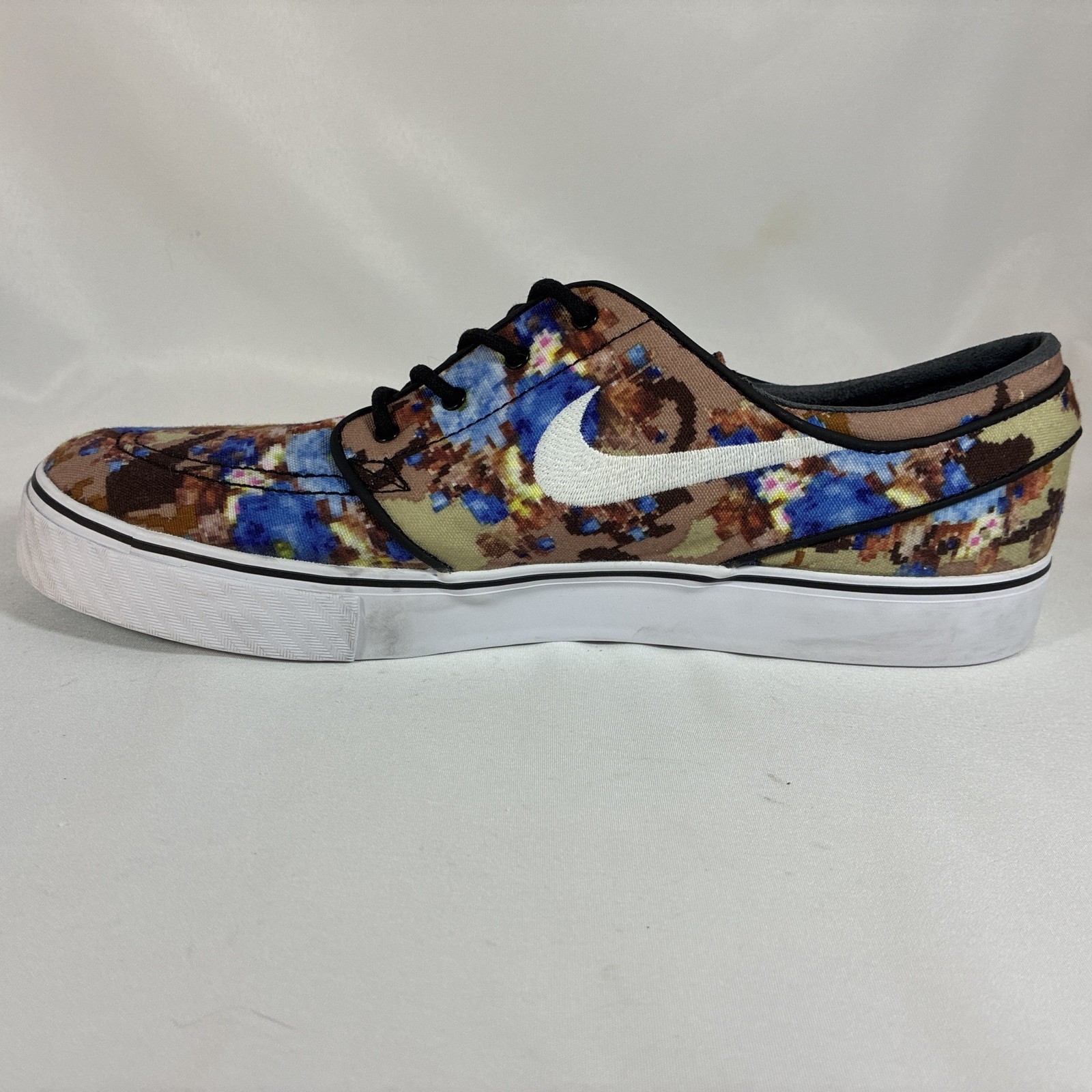 Nike Zoom Stefan Janoski PR Blue Digi Floral Men’s Size 11 Camo 482972-904