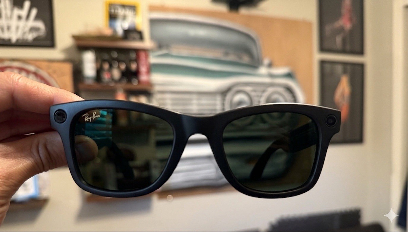 BNIB* MODIFIED “Stealth Mode” Ray-Ban Meta Wayfarer Gen 2 Graphite Lens.