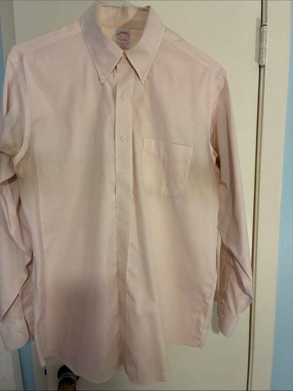 Brooks Brothers Light Pink Button-Down Dress Shirt