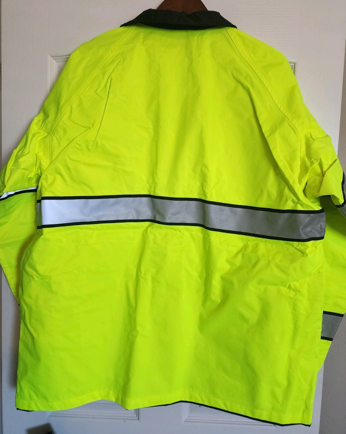 🛑Blauer 233R B.DRY Reversible Rain Jacket Hi-Vis Yellow SAFETY NWT L WORKWEAR