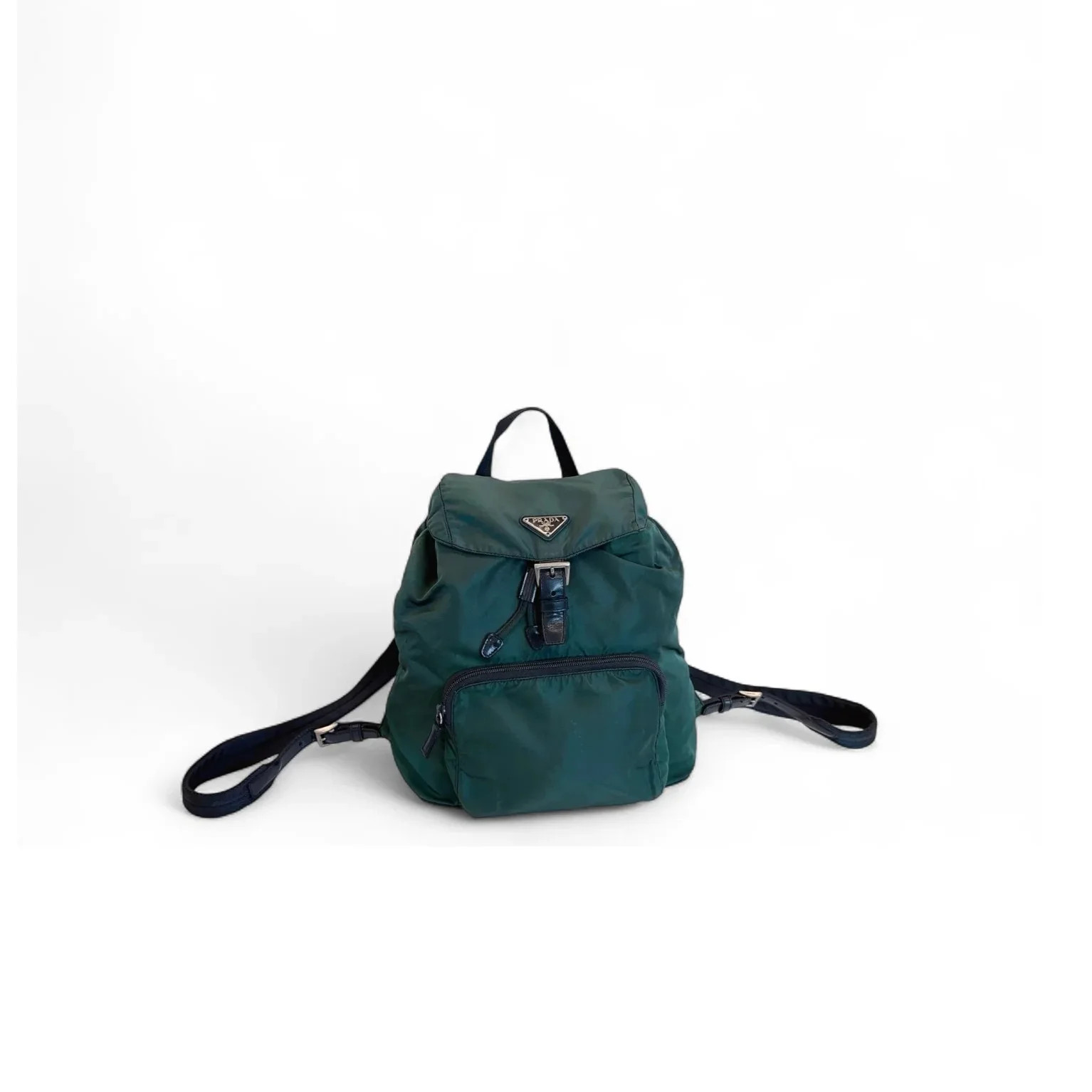 Prada Backpack Green Tessuto Nylon (pa061226g4r)