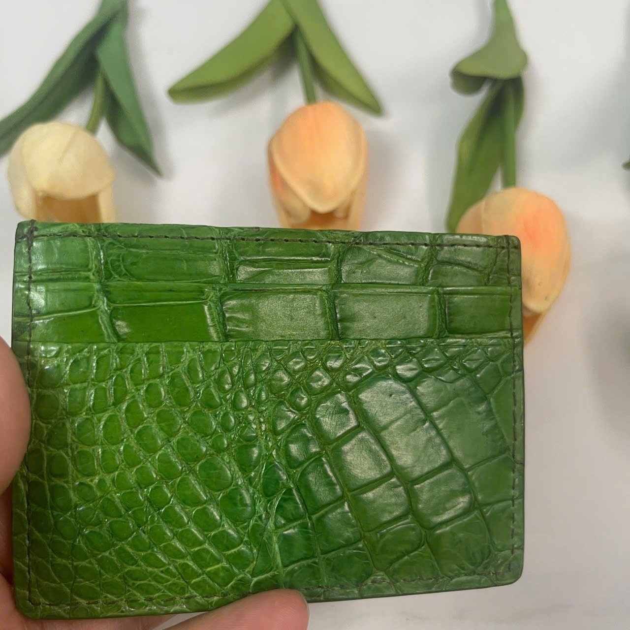 GENUINE LEATHER SKIN CREDIT CARD HOLDER/ WALLET CARD HOLDER FOR MEN