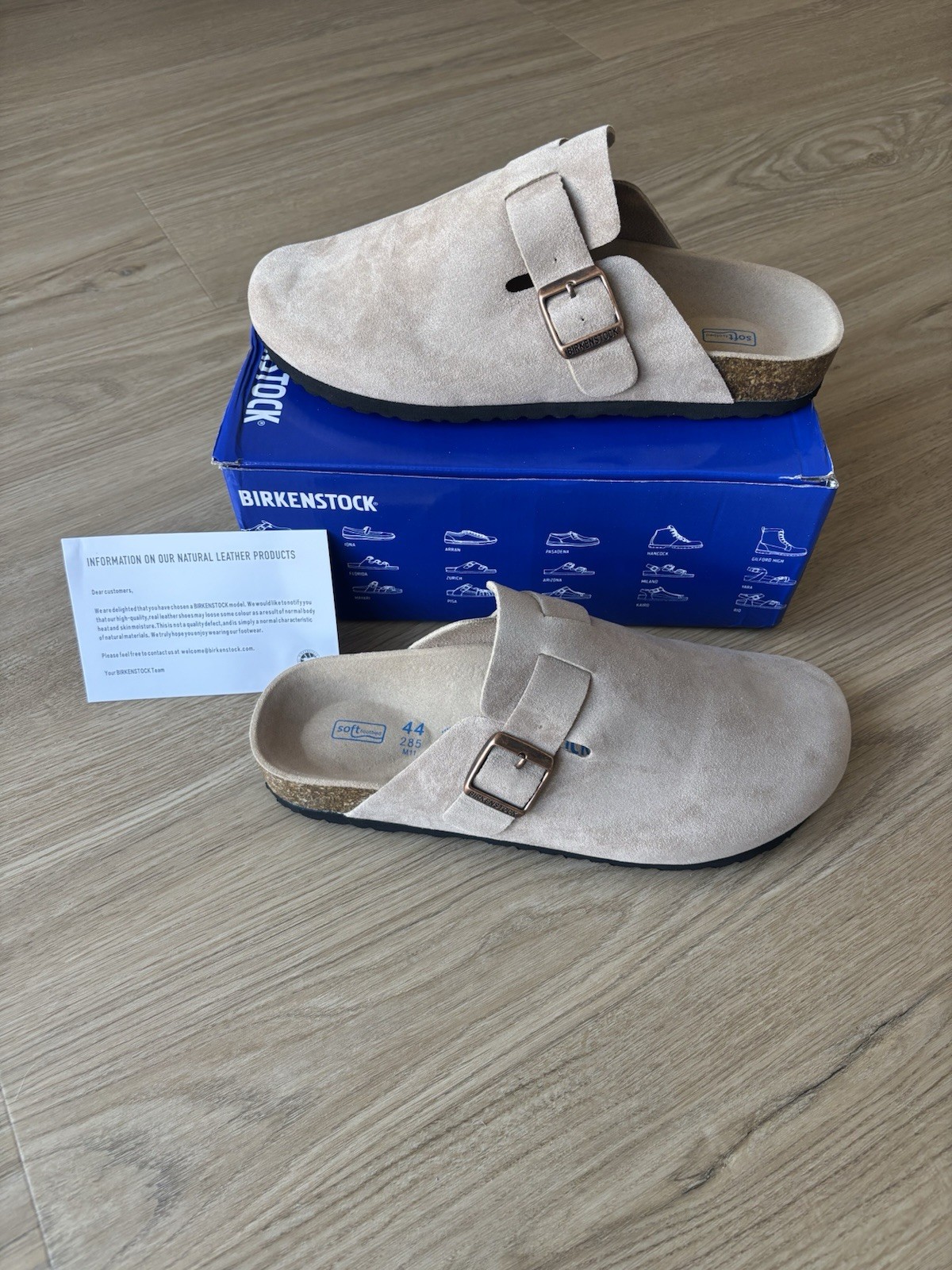 Birkenstock Boston – Taupe