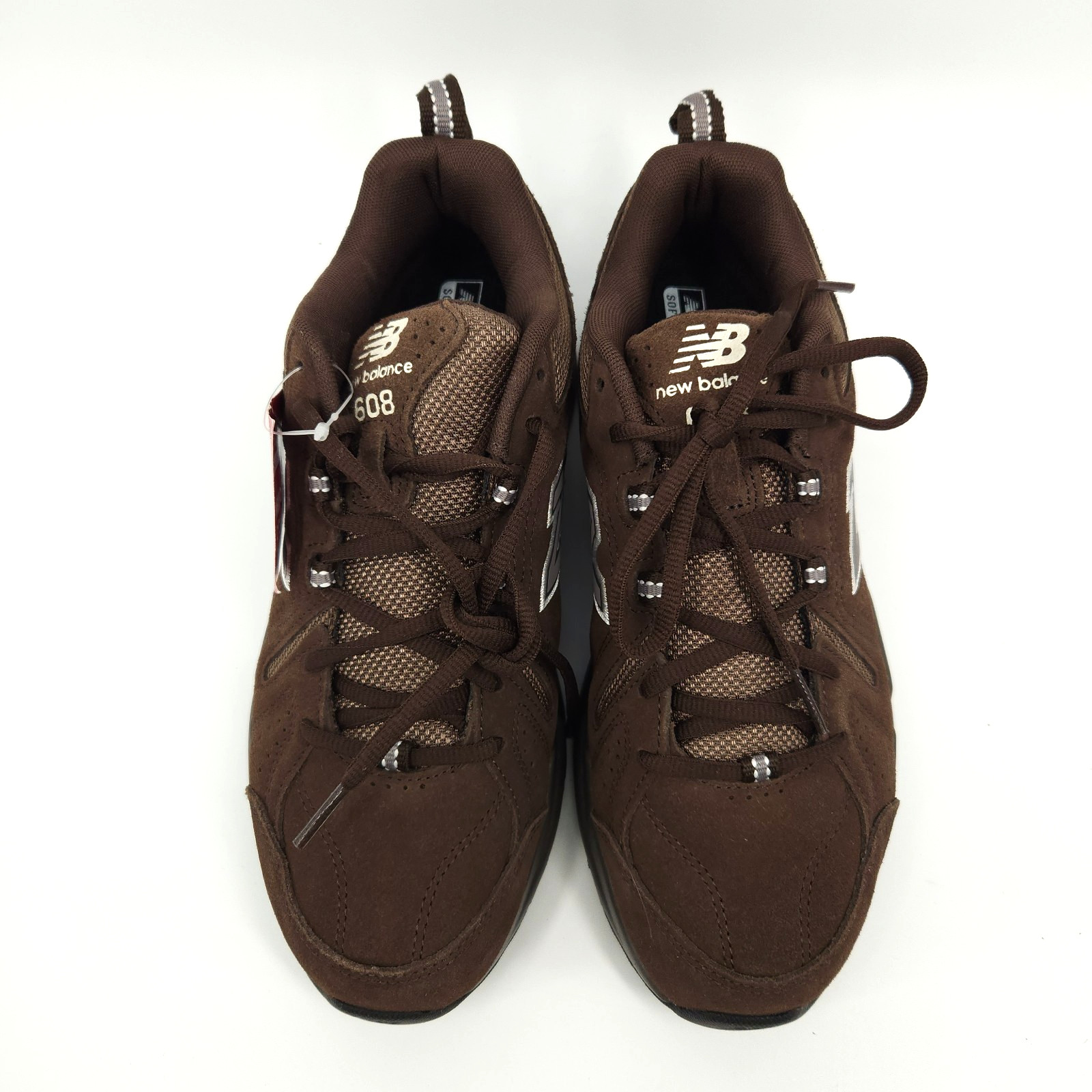 New Balance 608 Brown Suede Training Shoes Mens Size 8 MX608UB5 ABZORB