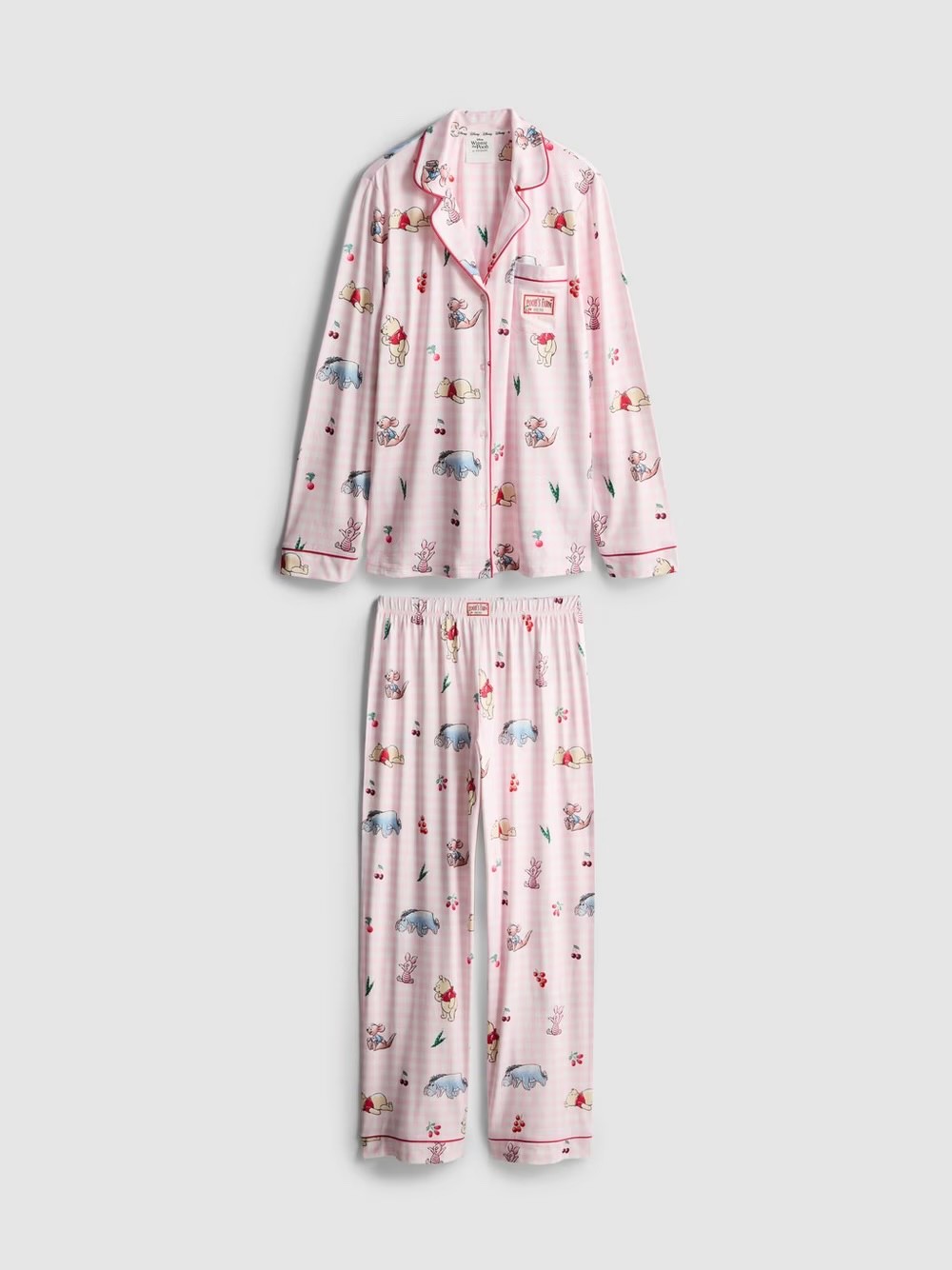 Disney’s Winnie The Pooh Graphic Boyfriend Pyjamas Set women ladies Primark
