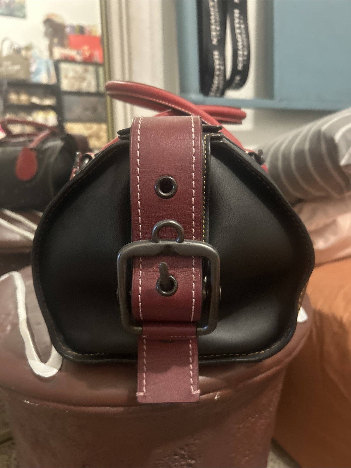 Coach BADLANDS Colorblock SATCHEL