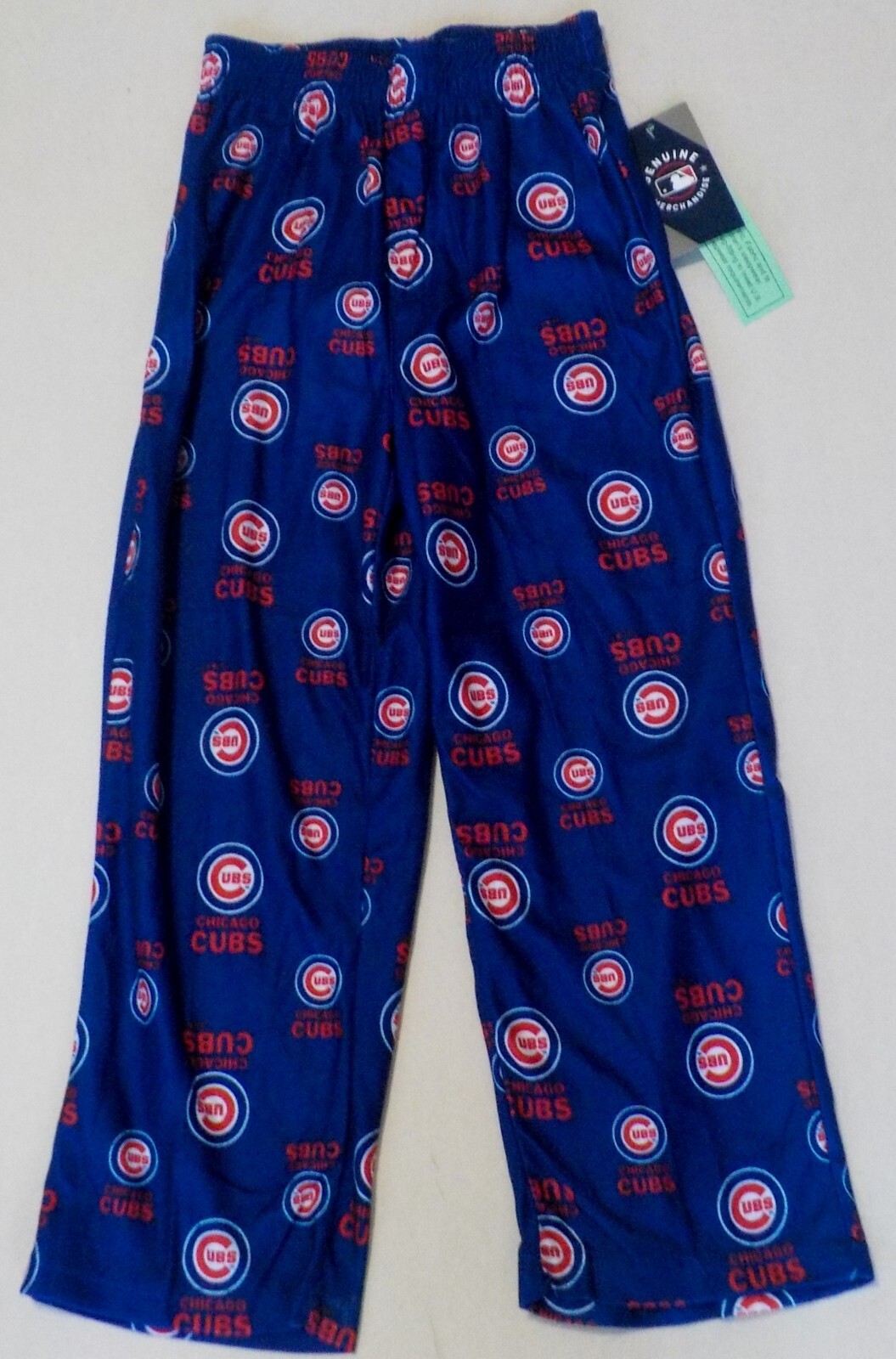 CHICAGO CUBS MLB TEAM APPAREL PAJAMAS LOUNGE PANTS YOUTH S M L XL NWT GEN2 LOGOS