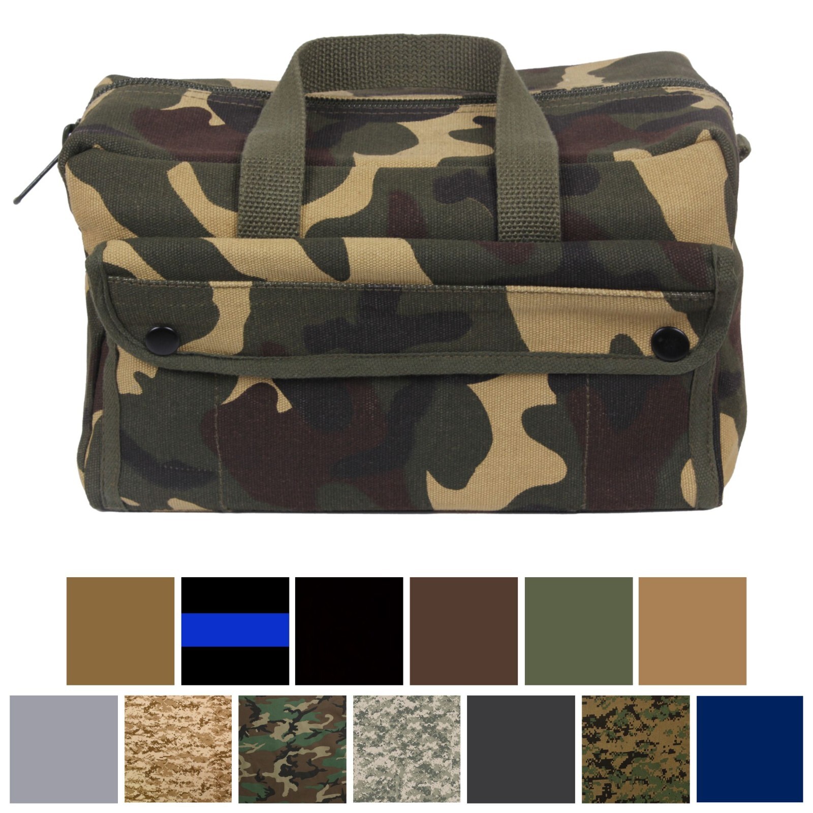Rothco Heavy Duty Canvas Tool Bag Carry Supplies Mechanics Work Tactical